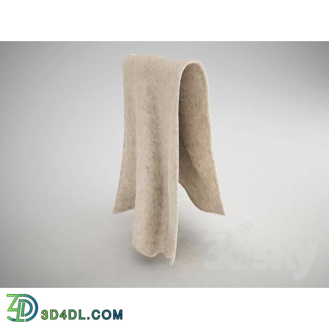 Bathroom accessories - Detailed Towel