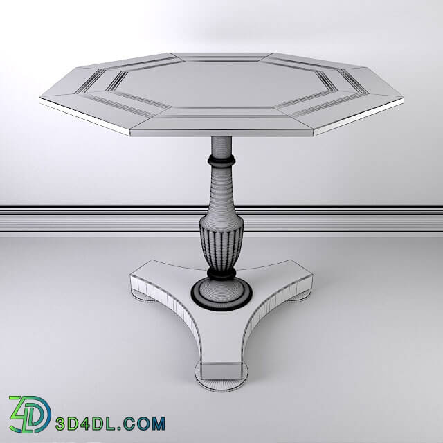 Table - octagonal table