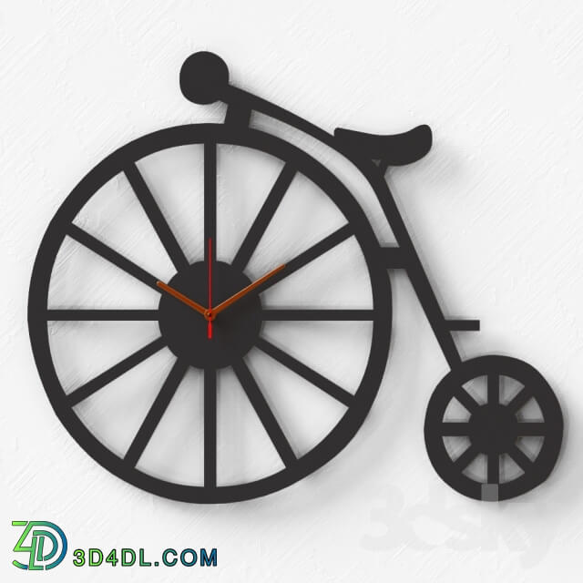 Other decorative objects - Clocks DIDIART Vintage Bicycle