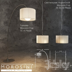 Floor lamp - Morosini Fog Plisse 