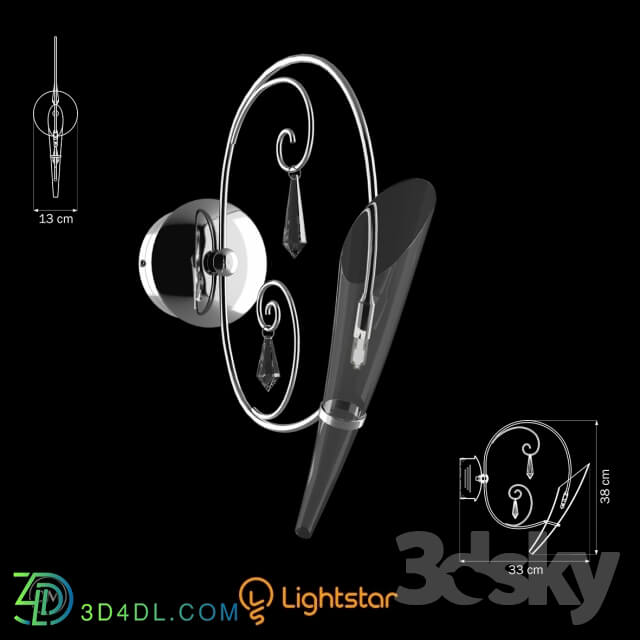 Wall light - Lightstar art. 755_614