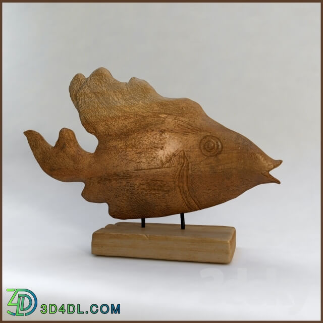 Other decorative objects - Figurine fish