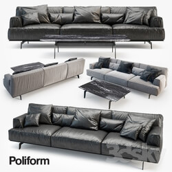Sofa - Poliform Tribeca sofa 