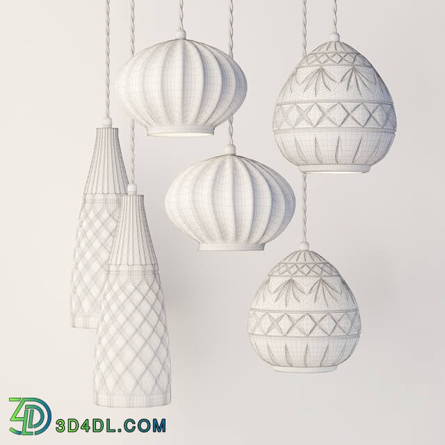 Ceiling light - Chandeliers CRYSTAL Goblet_ CRYSTAL Pithos_ Urchin