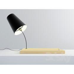 Table lamp - The Placa Lamp by Gon_alo Campos 