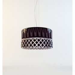 Ceiling light - Esedra Crystal Black 