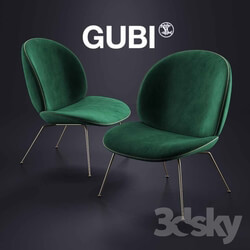 Arm chair - GUBI Beetle Lounge Chair 