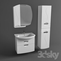 Bathroom furniture - Aqua Gloria Rhodes 75 