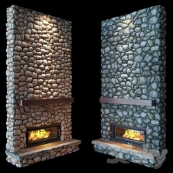 Fireplace - Fireplace _stone_ 