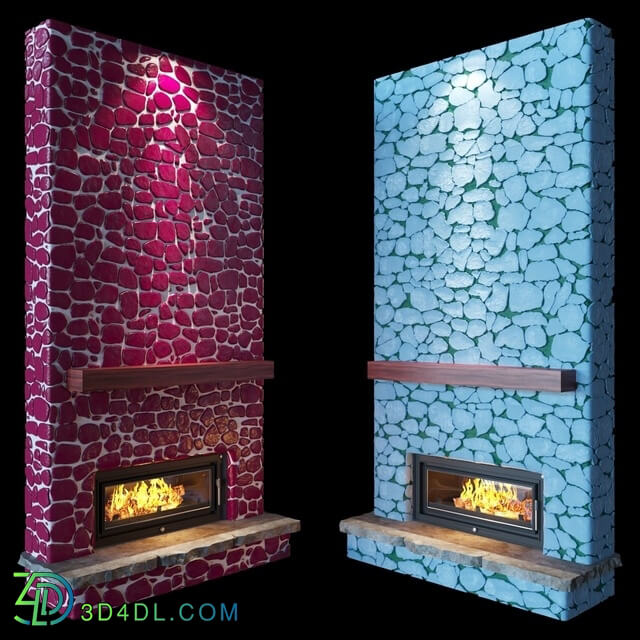 Fireplace - Fireplace _stone_