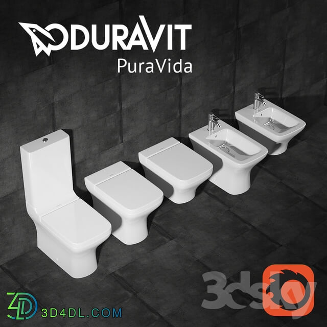 Toilet and Bidet - Duravit PuraVida