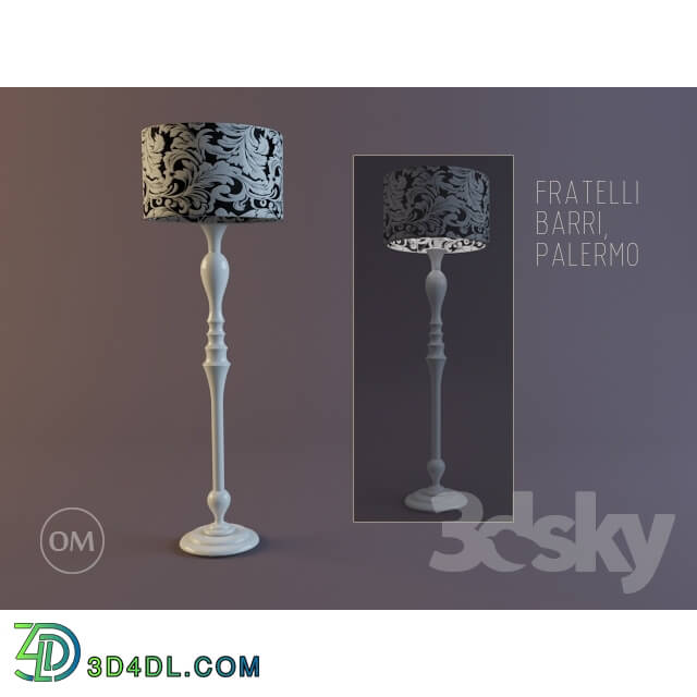 Floor lamp - FRATELLI BARRI_ PALERMO