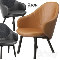 Chair - Ton Alba lounge armchair 
