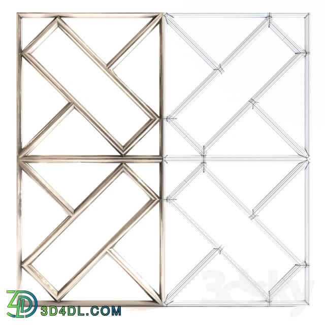 Other decorative objects - Metal screen