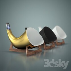 Other decorative objects - Ceramic megaphone by en_is 