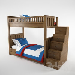 Bed - Pottery Barn bunk bed 