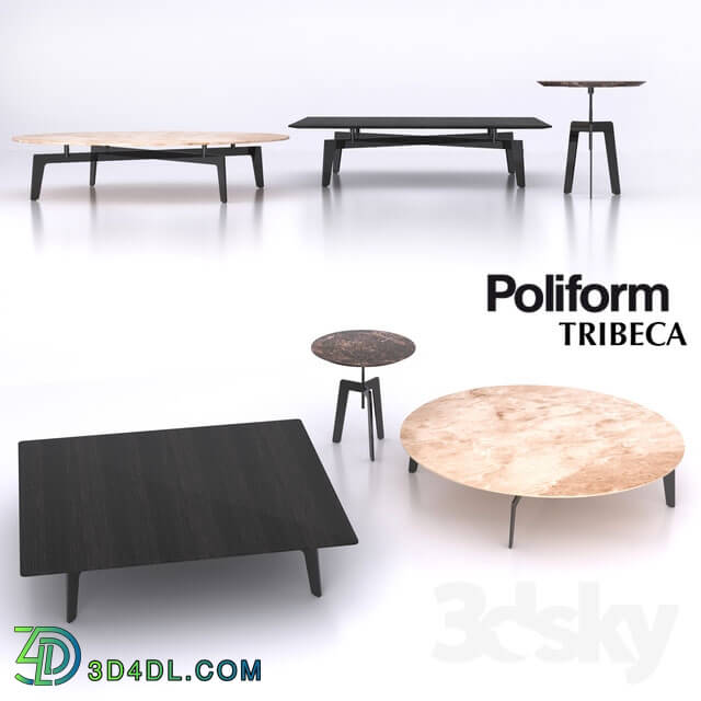 Table - Coffee table Poliform Tribeca