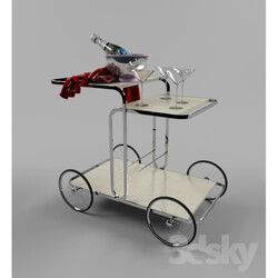 Restaurant - coffee table cart 