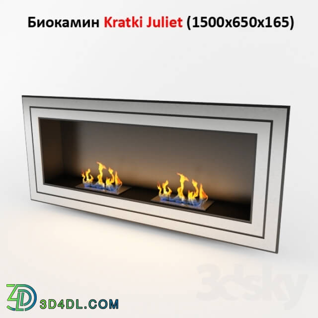 Fireplace - Bio Fireplace Juliet 1500