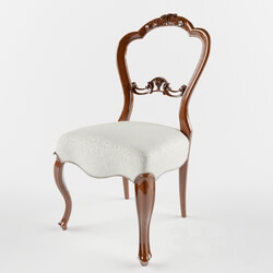 Chair - victorian dining afzelia chair 