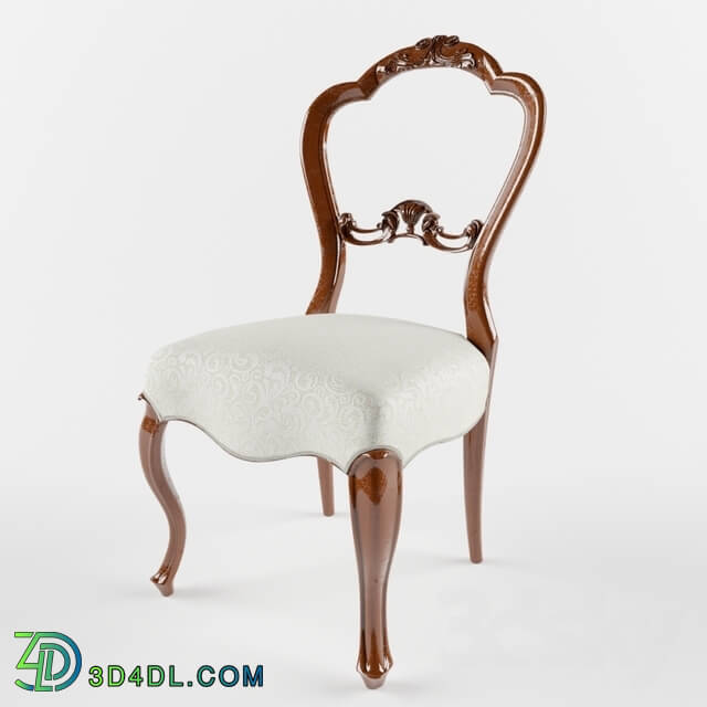 Chair - victorian dining afzelia chair