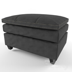 Other soft seating - Ottoman leather 