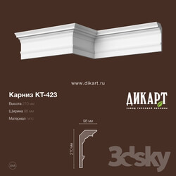 Decorative plaster - www.dikart.ru Kt-423 210Hx98mm 
