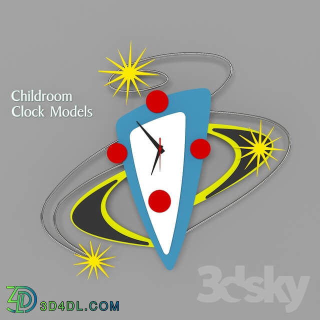 Miscellaneous - Childroom Clock Model 03