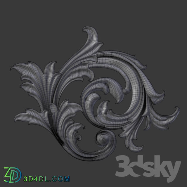 Decorative plaster - Bar 06