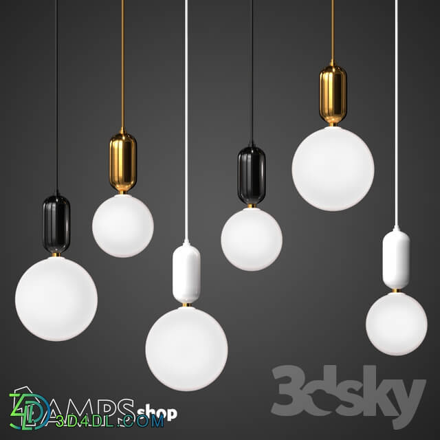 Ceiling light - Parachilna aballs chandeliers