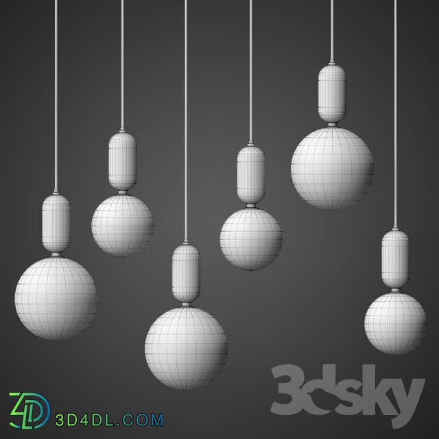 Ceiling light - Parachilna aballs chandeliers