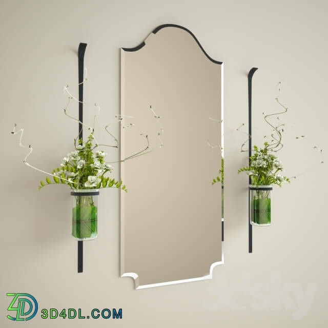 Other decorative objects - Mirror decor set