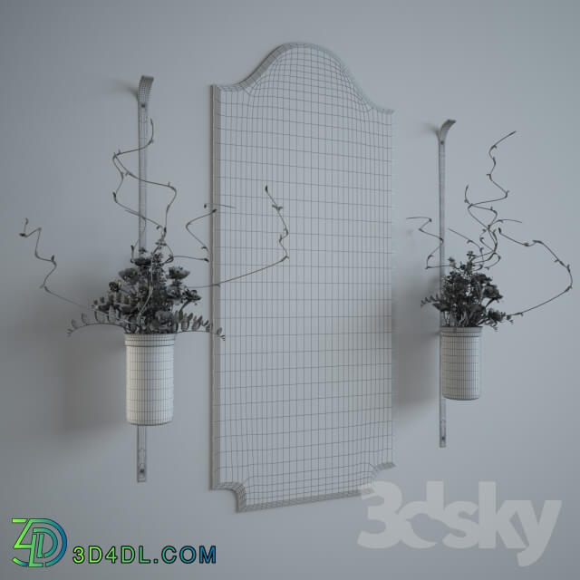 Other decorative objects - Mirror decor set