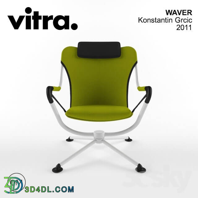 Arm chair - VITRA WAVER