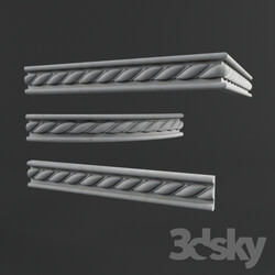 Decorative plaster - molding 