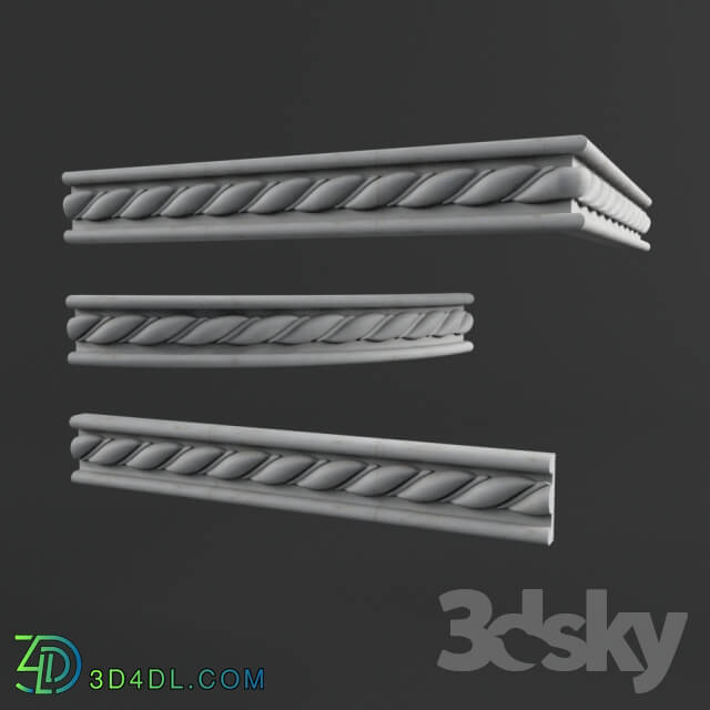 Decorative plaster - molding