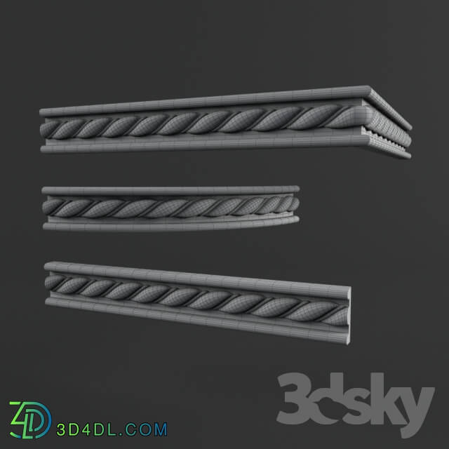 Decorative plaster - molding