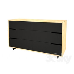 Sideboard _ Chest of drawer - Chest of 6 drawers from IKEA series _M_ndal__ 
