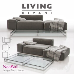 Sofa - Living Divani - NeoWall Sofa Composition II 
