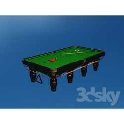 Billiards - billiard table 