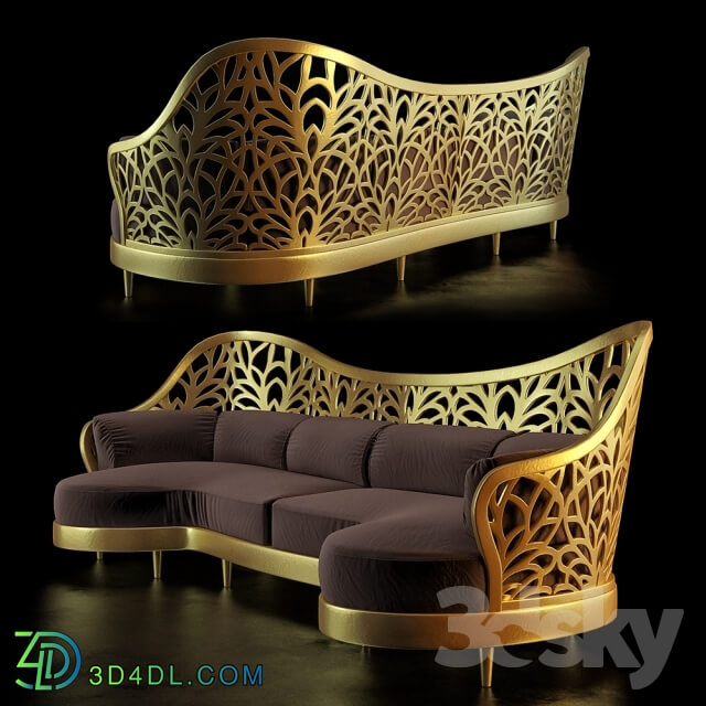 Sofa - sofa_artdeco