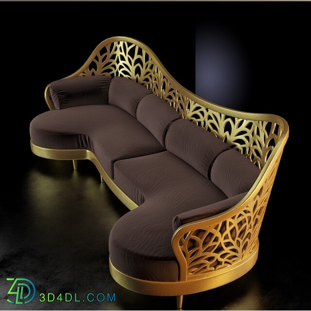 Sofa - sofa_artdeco