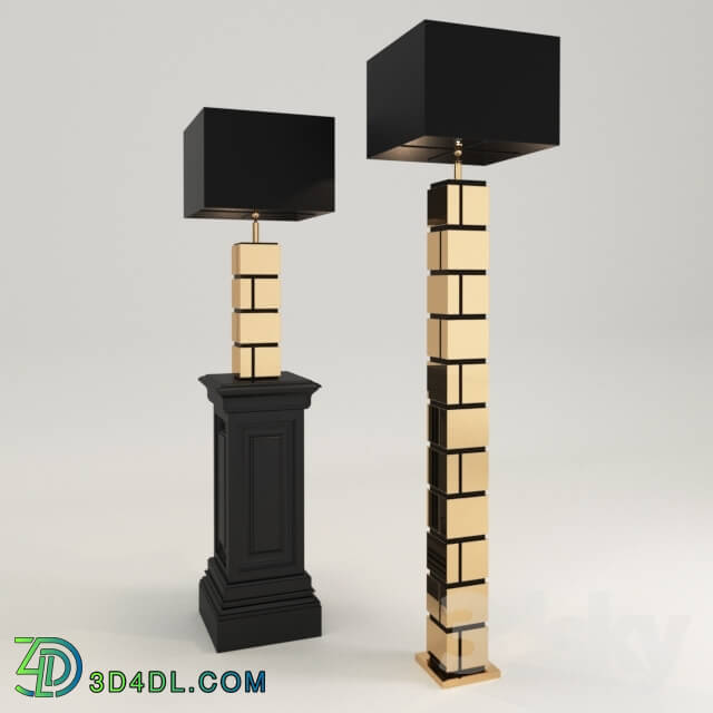 Floor lamp - Table lamp Reynauld_ Floor lamp Reynauld_ Column salvatore S