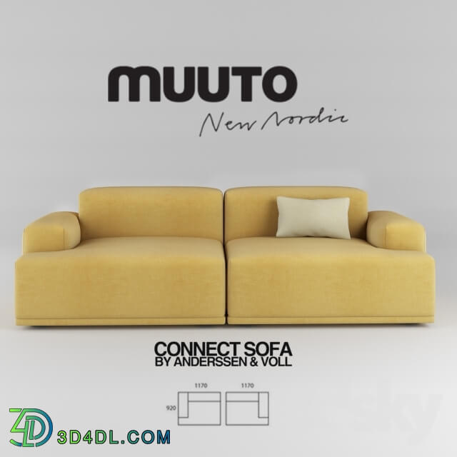 Sofa - Muuto - connect sofa