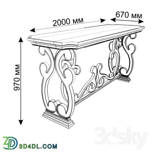 Table - Console