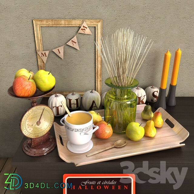 Other kitchen accessories - Fruits et cereales HALLOWEEN