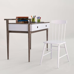 Table _ Chair - Wrightwood Desk 