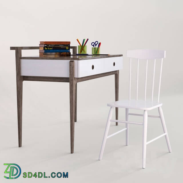 Table _ Chair - Wrightwood Desk