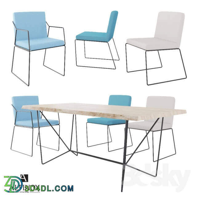 Table _ Chair - Dining table and chairs Altinox