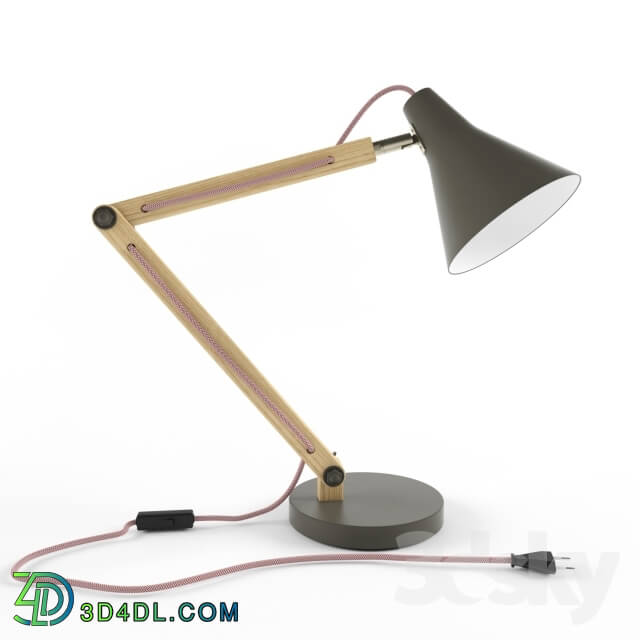 Table lamp - Crate _amp_ Barrel_Rex Grey Desk Lamp